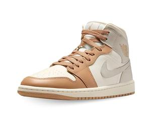 NIKE Scarpe Wmns Air Jordan 1 Mid Taglia 40 Codice BQ6472-118 Beige Donna