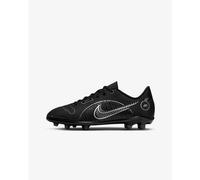 Nike Scarpette JR Mercurial Vapor 14 Club FG/MG, Junior - 007 (Nero/Metallic sil