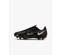 Nike Scarpette JR Phantom GT2 Club FG/MG, Calcio - 007 (Black/Dark Grey/Metallic