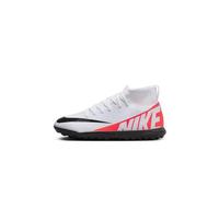 Nike Scarpette Unisex Jr Superfly 9 Club TF - 600 (Bright Crimson/White-Black)