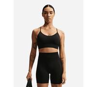 Nike Seamless Ls Pro W - Bra Training - Donna - Nero M