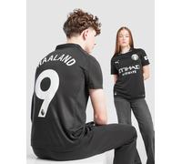 Nike Seconda Maglia Manchester City FC 2025/26 Haaland #9 Junior, nero