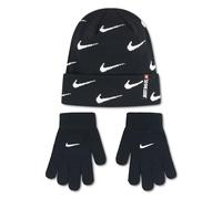Nike Set Berretto e Guanti Boy Sciarpe & Set Nero JR