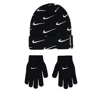 Nike Set Berretto e Guanti Boy Sciarpe & Set Nero JR