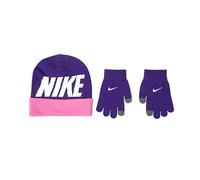 NIKE Set Cappello+Guanti Boy Sciarpe & Set Viola JR