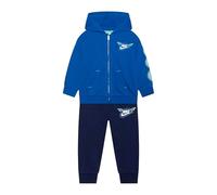 Nike -Set Composto da Felpa E Pantalone -Felpa con Cappuccio E Zip -Felpa con Logo Pantalone con GIROVITA Elastico -Pantalone con ORLI A Coste -Regular Fit Blu Blu Royal/Blu U90 6-7 Anni