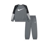 Nike Set Tuta da ginnastica Nike Lifestyle Essentials Girocollo per bambini 116122cm Grigio