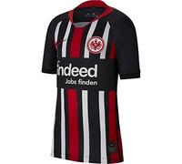 Nike Sge Y Nk BRT Stad JSY SS HM T-Shirt Calcio, Unisex Bambini, Black/(University Red) (Full Sponsor), XL