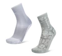 Nike Sheer Leopard 2pack Ankle Unisex - Calze Argento - Taglia 38 - 42 Silver 38 - 42