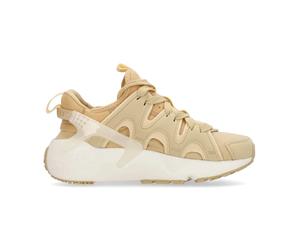 Nike, ,Shoes ,Donna ,Beige ,37 1/2 EU Nike Air Huarache Scarpa Bassa Craft