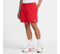 Nike Short Flow in French Terry Rosso da Uomo S Rosso