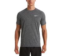 Nike Swim Heather Short Sleeve T-shirt Grigio XL Uomo