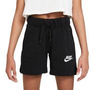 Pantaloncini per ragazze Nike Sportswear Club FT 5 Short G - black/white - Nero (L)