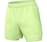 Nike Shorts Versatili Dri-Fit 2 in 1 13 Cm Challenger - Uomo, Barely Volt/Barely Volt/Reflective Silv, HJ3588-701, M