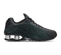 Nike - Shox R4 - Sneakers nere e verde scuro-Nero WM 6