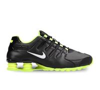 NIKE Shox NZ Sneakers Uomo, Nero/Verde, 42.5 EU - 378341-013