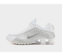 Nike - Shox R4 - Sneakers bianche e argento metallizzato-Bianco MW 8