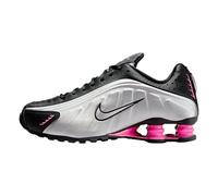 Nike Shox R4 - Scarpe da donna (Nero/Rosa/Argento metallizzato) Taglia 7
