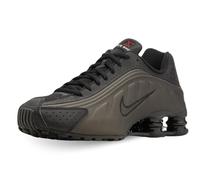 NIKE Shox R4, Sneaker Donna, Black/Black/Black/Bright Crims, 42.5 EU