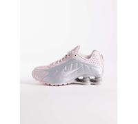 Nike - Shox R4 - Sneakers rosa e grigie-Rosso WM 7.5