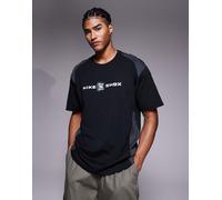 Nike Sportswear Maglietta 'SHOX' grigio scuro / nero / bianco Uomo Nike Sportswear XXL