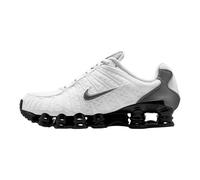 Nike Shox TL - Scarpe da uomo (Bianco/Nero/Grigio chiaro/Grigio metallico), 9