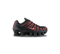 Nike Shox TL Scarpe Uomo (Nero/Nero/Cremisi Chiaro), Nero/Nero/Cremisi chiaro, 7.5