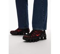 Nike - Shox TL - Sneakers rosse e nere-Rosso MW 10