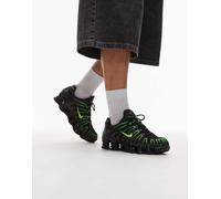 Nike - Shox TL - Sneakers unisex nere e verdi-Nero MW 5.5
