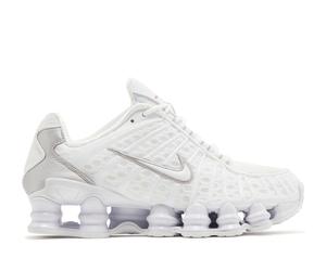 Nike Shox TL White Metallic Silver Max Orange EU:40
