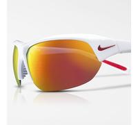 Occhiali da Tennis Nike Skylon Ace NN - white/grey red mirror - Bianco