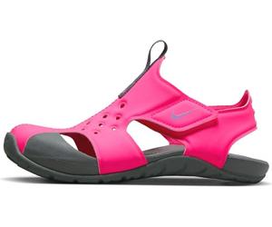 Nike Slides Sunray Protect 2 (Ps), Hyper Pink/Fuchsia Glow-Smoke Grey, 943826-605, 31 EU (13C US)