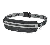 NIKE Slim 4, Cintura da Corsa Gioventù Unisex, Nero/Nero/Argento, Taglia Unica