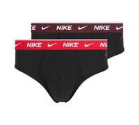 Nike - Slip Confezione da 2 Pezzi da Uomo Essential Cotton Stretch Brief, Nero Nero
