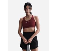 Nike Small Logo Swoosh W - Bra Training - Donna - Rosso S