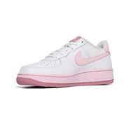 Nike Sneaker Air Force 1 Bambino, Bianco/Schiuma Rosa/Rosa Elementale, 6 Big Kid