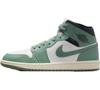Nike Sneaker Air Jordan 1 Mid da donna, Sail/Jade Smoke-antracite, 36.5 EU