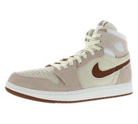 Nike Sneaker Air Jordan 1 Zoom CMFT 2 da uomo, Sail Legend Medium Marrone, 41 EU