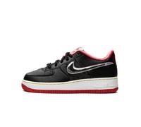 Nike Sneaker basse da bambino Air Force 1 '07, Nero/University Red-tour Yell, 7 Big Kid