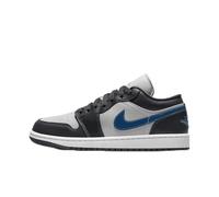 Nike Sneaker basse da donna Air Jordan 1, Antracite/Blu Industriale - Grigio neutro, 38 EU