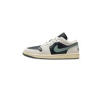 Nike Sneaker basse da donna Air Jordan 1, Antracite/Jade Smoke-sail, 42 EU