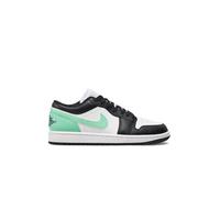 Nike Sneaker Basse da Uomo Air Jordan 1, Bianco, Nero, Verde, Luminoso, 11.5