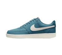 Nike Sneaker Basse da Uomo Court Vision, Blu Fumo/Vela, 38.5 EU