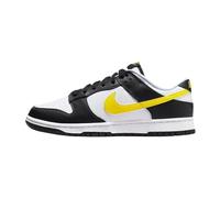 Nike Sneaker Basse da Uomo Dunk Low Retro, Nero Opti Giallo Bianco, 8.5