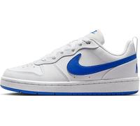 Nike Sneaker Court Borough Low Recraft (GS), Bianco Blu, DV5456-110, 38.5 EU (6Y US)