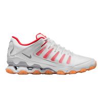 NIKE Reax 8 TR, Sneaker Uomo, White/White-Wolf Grey-Chile Red, 42 EU
