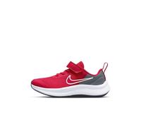 Nike Sneaker Star Runner 3 (PSV), White Red, DA2777-607, 31.5 EU (13.5C US)