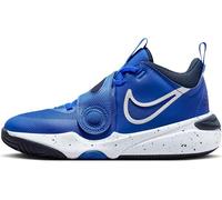 Nike Team Hustle D11 Gs Bianco Blu - Scarpe Basket Bambino EUR 38 / US 5.5Y