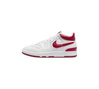 Nike - Sneakers Attack in Pelle, Bianco-Rosso (7)