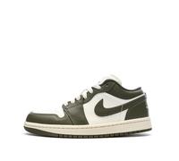 NIKE Sneakers Kaki Unisex Air Jordan 1 Low, cachi., 36.5 EU